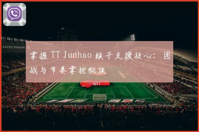 掌握 TT Junhao 猴子支援核心：团战与节奏掌控秘诀